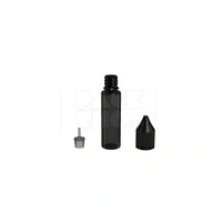 20ml v3 pet unicorn bottle cr translucent black 1000 count