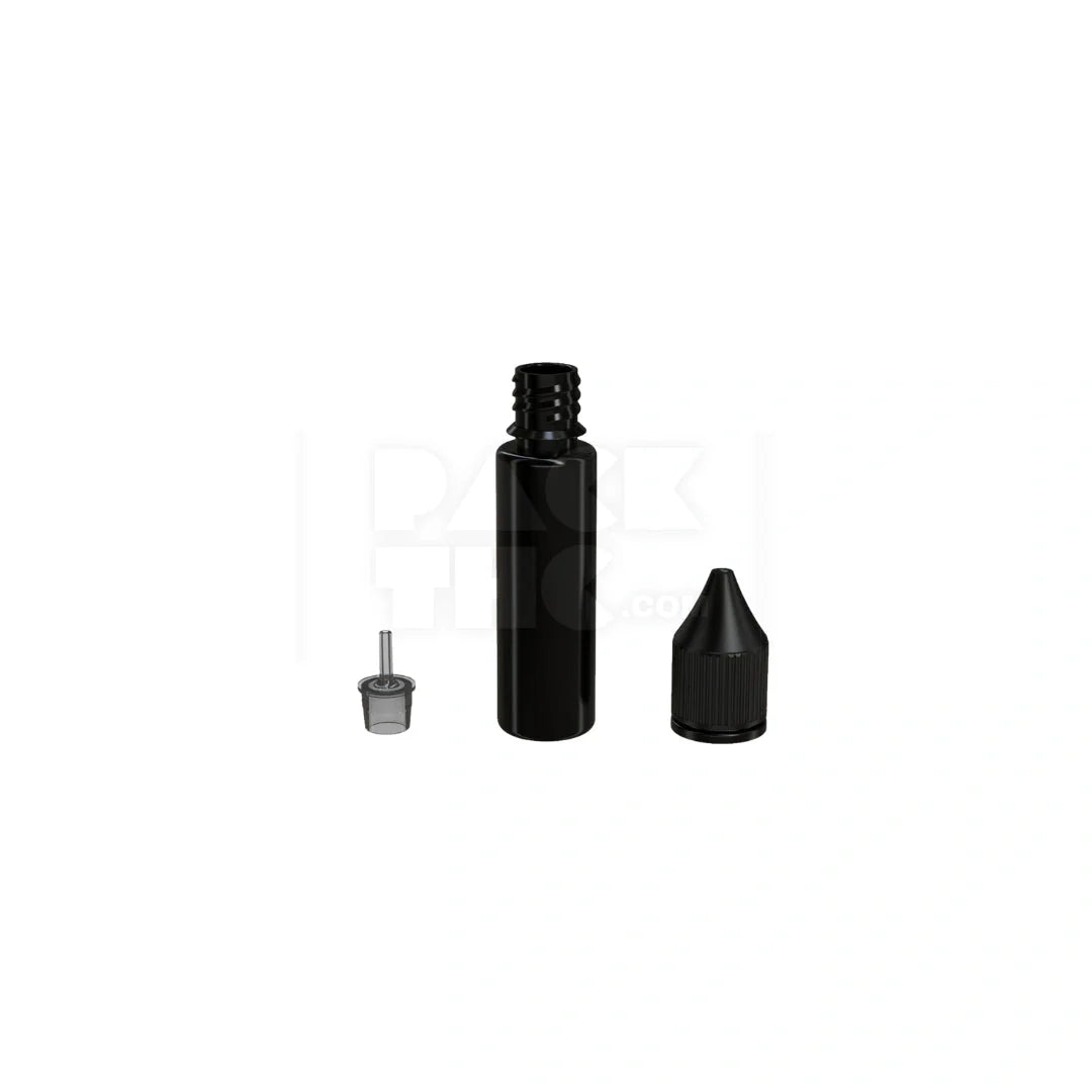 20ml v3 pet unicorn bottle cr opaque black 1000 count