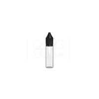 20ml v3 pet unicorn bottle cr clear natural black cap 1000 count