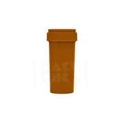 20 dram push turn reverse cap bottles amber
