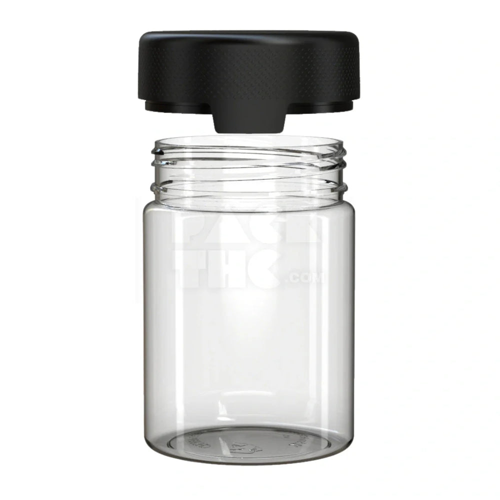 21.5oz aviator cr xl container clear natural black cap 40 count