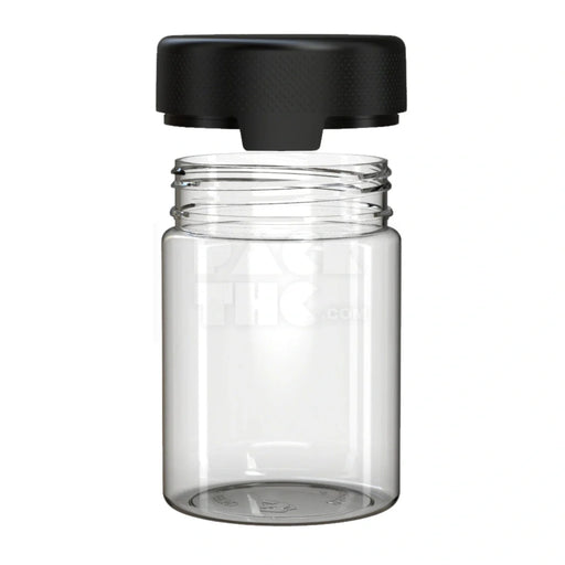 21.5oz aviator cr xl container clear natural black cap 40 count