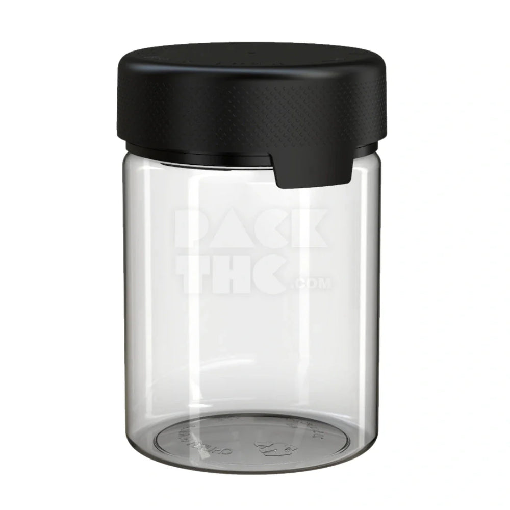 21.5oz aviator cr xl container clear natural black cap 40 count
