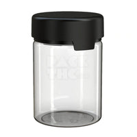 21.5oz aviator cr xl container clear natural black cap 40 count
