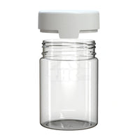 21.5oz aviator cr xl container clear natural white cap 40 count