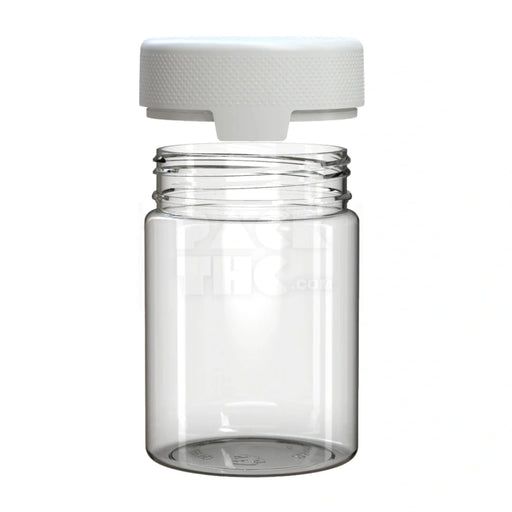 21.5oz aviator cr xl container clear natural white cap 40 count