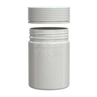 21.5oz 625cc spiral cr xl container opaque white 40 count
