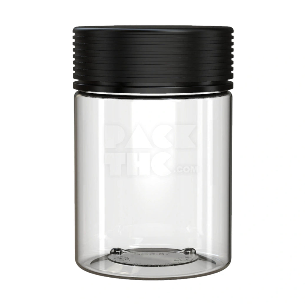 21.5oz 625cc spiral cr xl container clear natural black cap 40 count