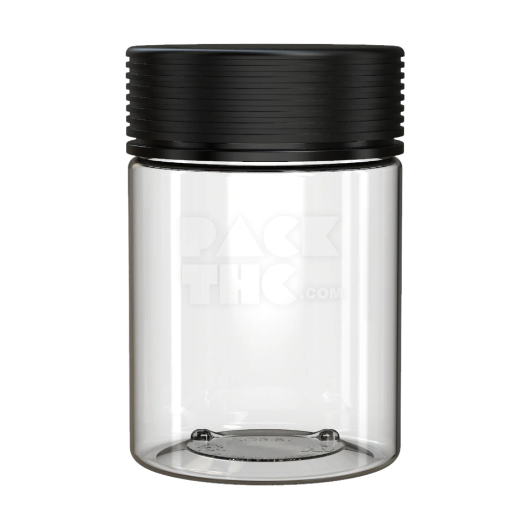 21.5oz 625cc spiral cr xl container clear natural black cap 40 count