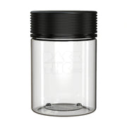21.5oz 625cc spiral cr xl container clear natural black cap 40 count