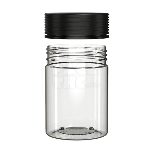21.5oz 625cc spiral cr xl container clear natural black cap 40 count