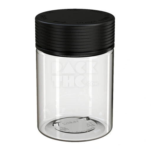21.5oz 625cc spiral cr xl container clear natural black cap 40 count