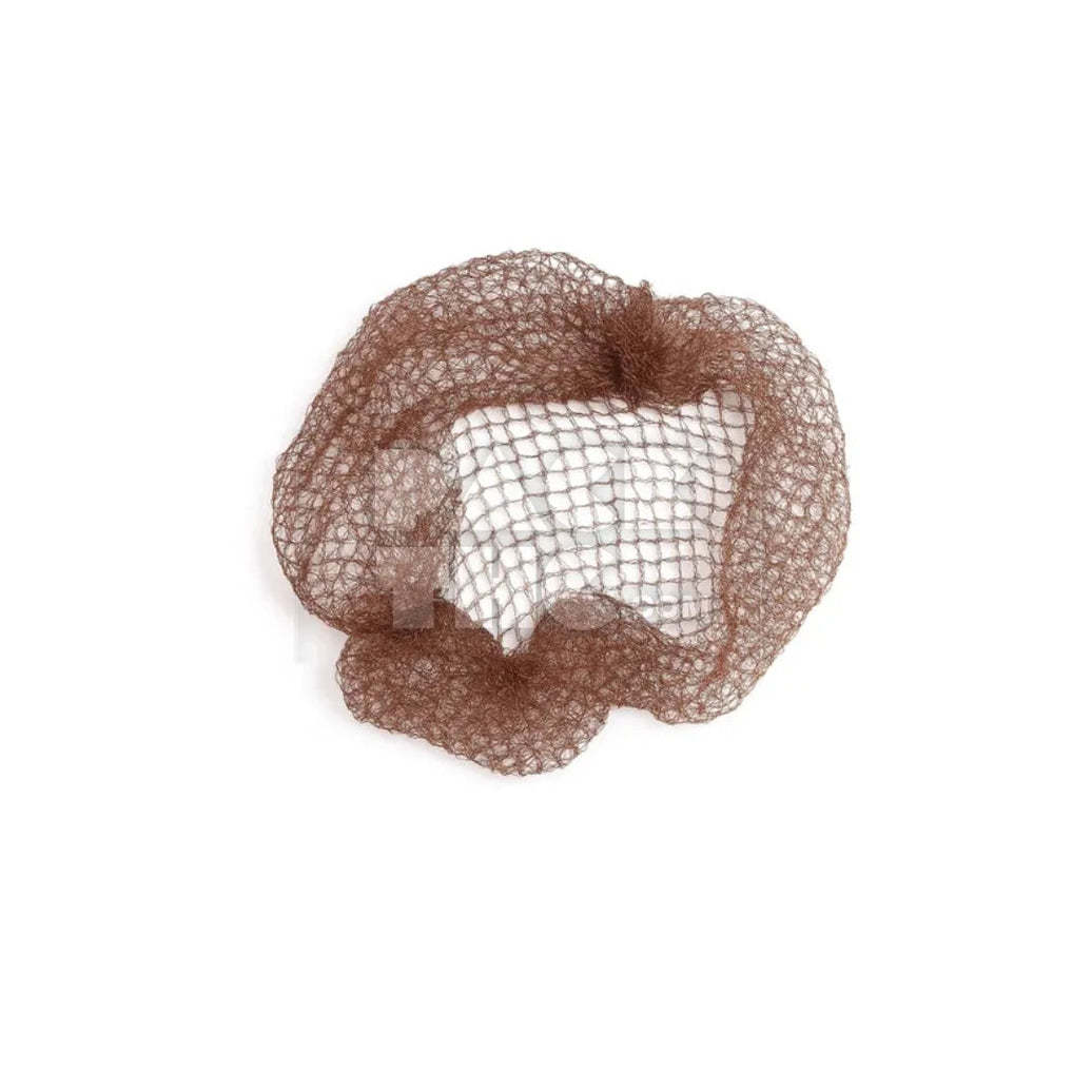 24 brown hair net