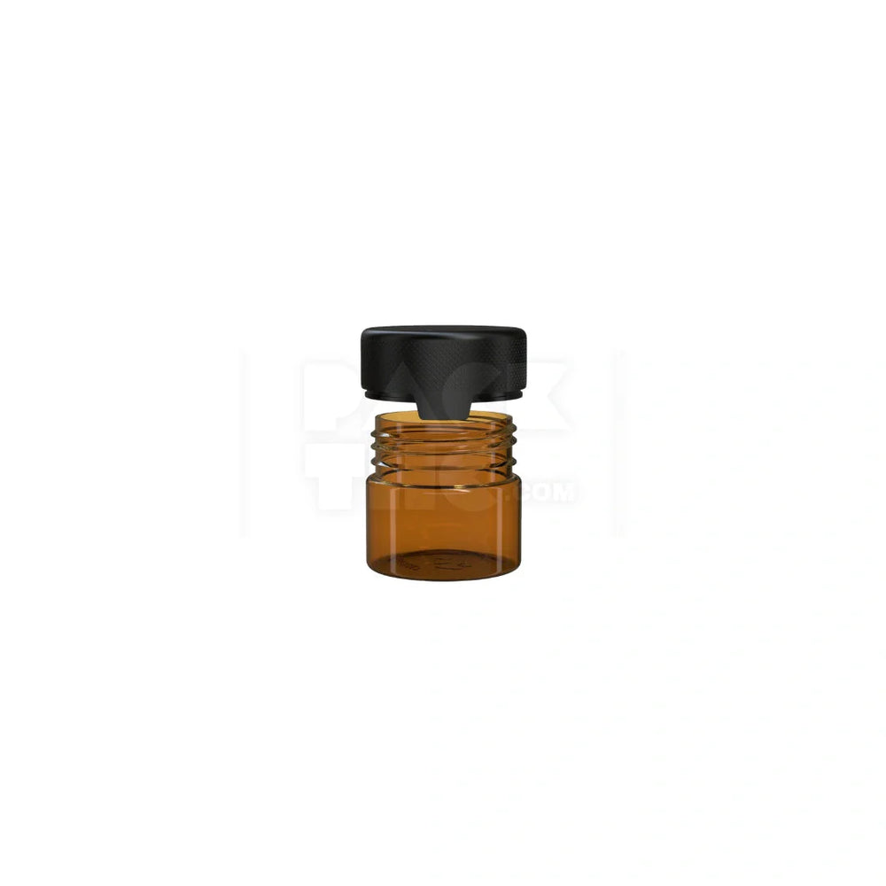 2oz 60cc aviator cr container translucent amber 500 count