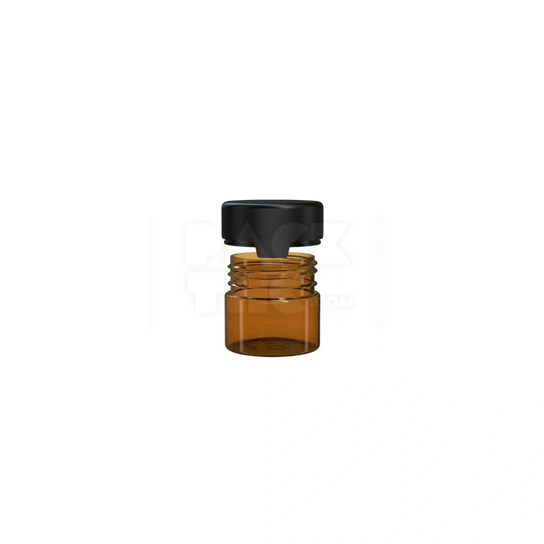2oz 60cc aviator cr container translucent amber 500 count