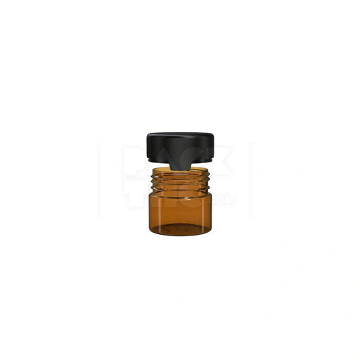 2oz 60cc aviator cr container translucent amber 500 count