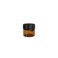 2oz 60cc aviator cr container translucent amber 500 count