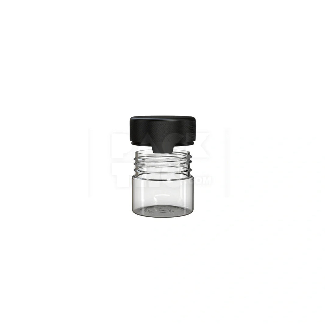 image 2oz 60cc aviator cr container clear natural black cap 500 count