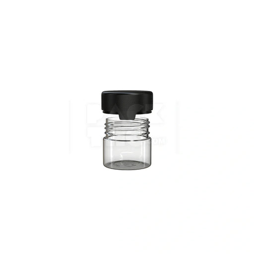 2oz 60cc aviator cr container clear natural black cap 500 count