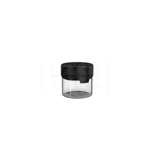 2oz 60cc aviator cr container clear natural black cap 500 count