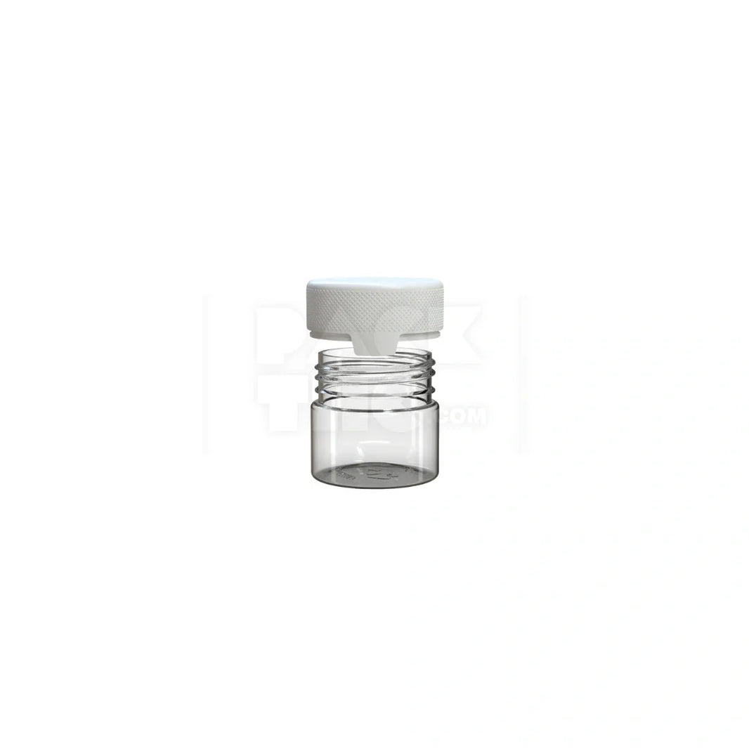 image 2oz 60cc aviator cr container clear natural white cap 500 count