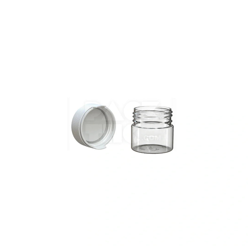 2oz 60cc aviator cr container clear natural white cap 500 count