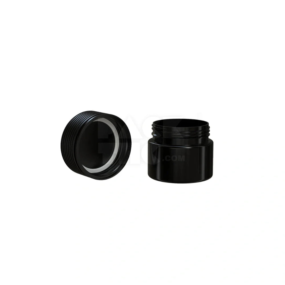 2oz closure cr black opaque count 60cc spiral container