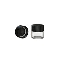 2oz spiral cr container clear natural black 400 count