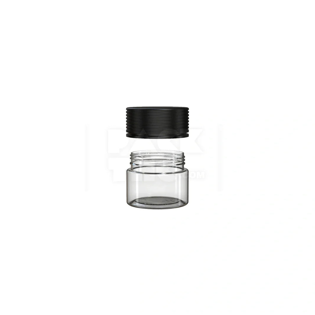 image 2oz spiral cr container clear natural black 400 count