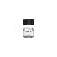 2oz spiral cr container clear natural black 400 count