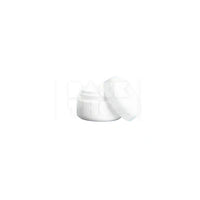 2oz dome jars white with white cap