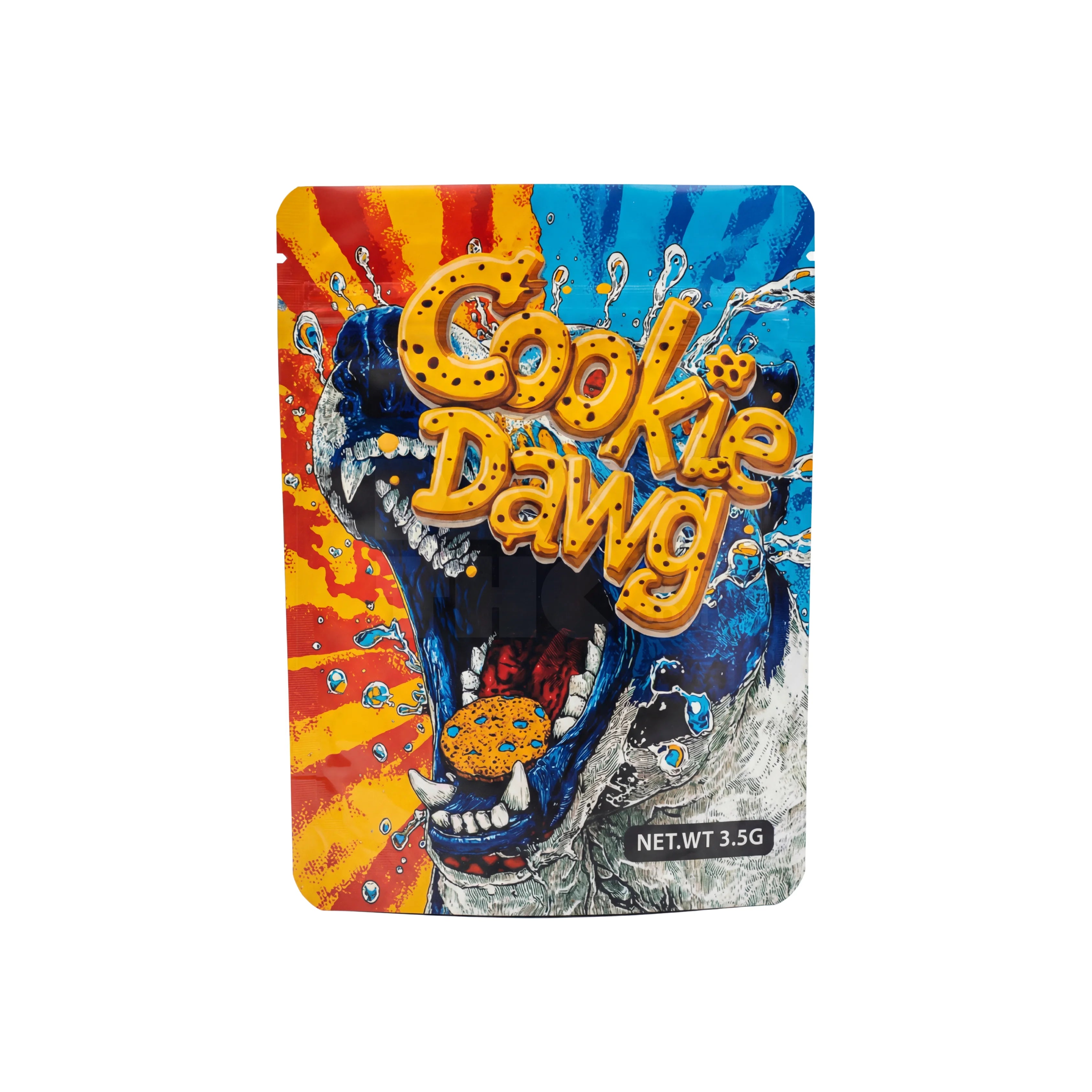 3.5 Grams Cookie Dawg Mylar Bags (100 Count)