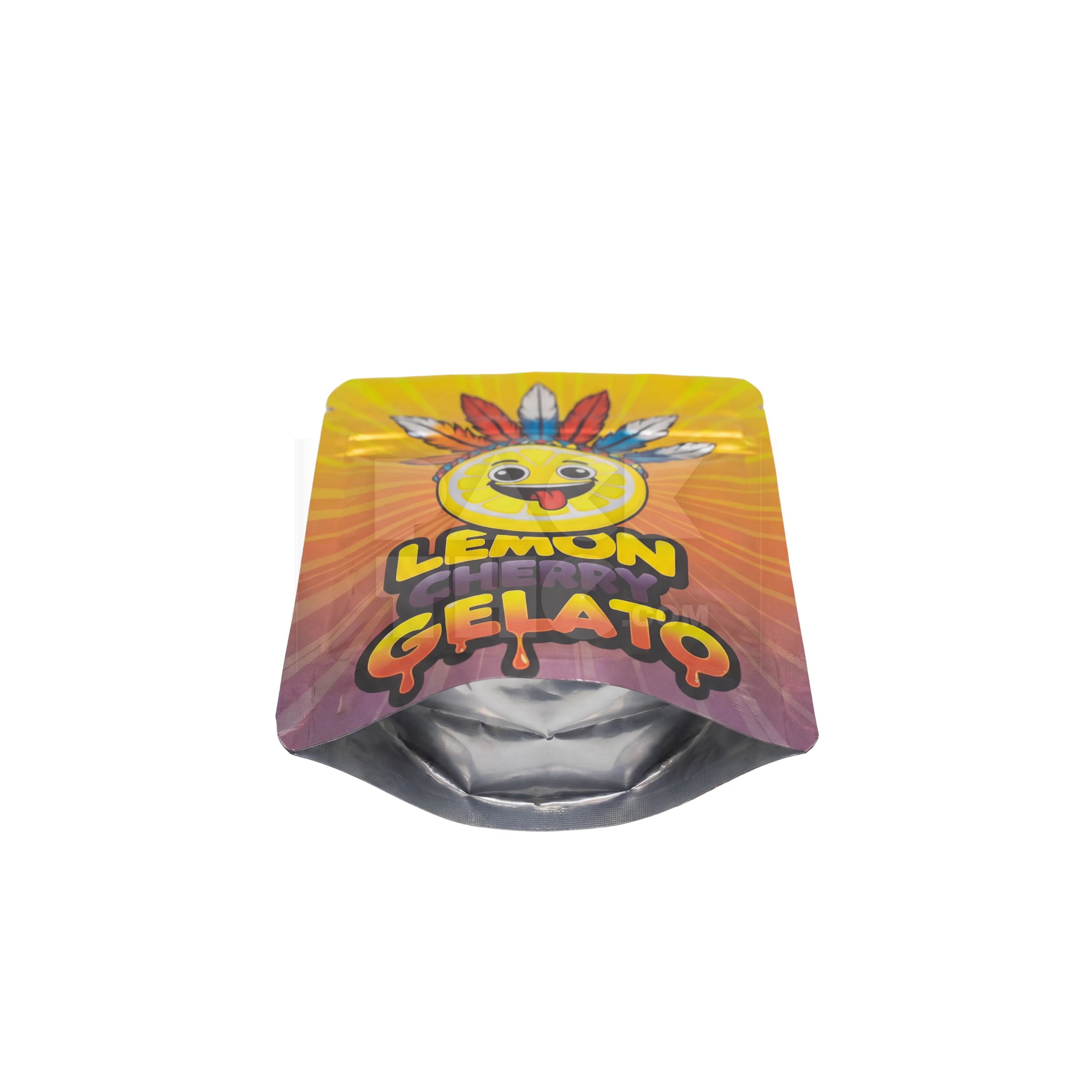 3.5 Grams Lemon Cherry Gelato Good Vibes Mylar Bags (100 Count)