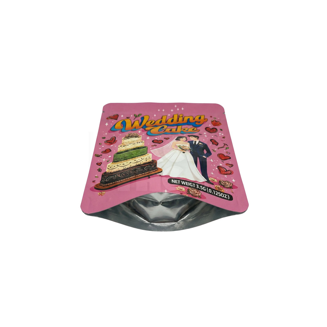 image 3.5 Grams Wedding Cake Mylar Bags