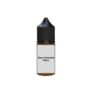 30ml stubby unicorn bottle translucent amber