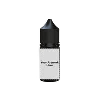 30ml stubby unicorn bottle translucent black
