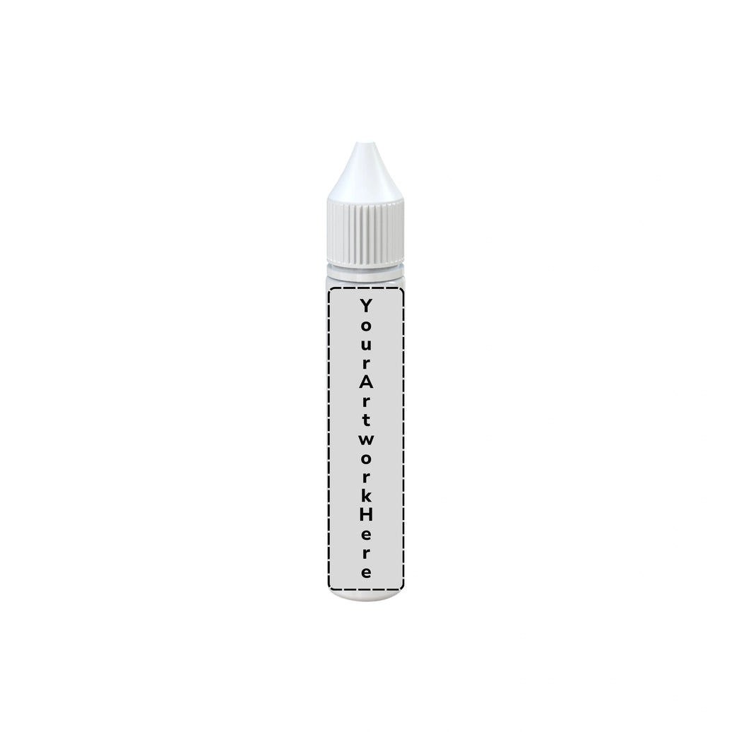 30ml unicorn bottle opaque white