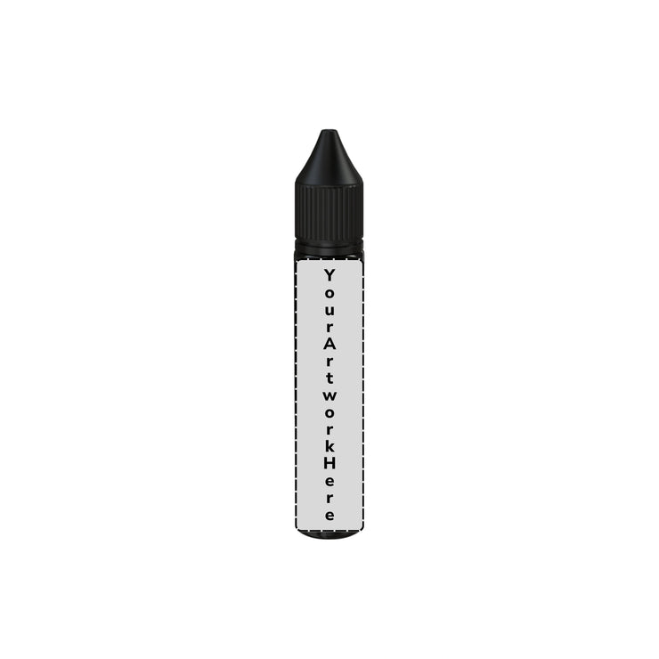 30ml unicorn bottle translucent black