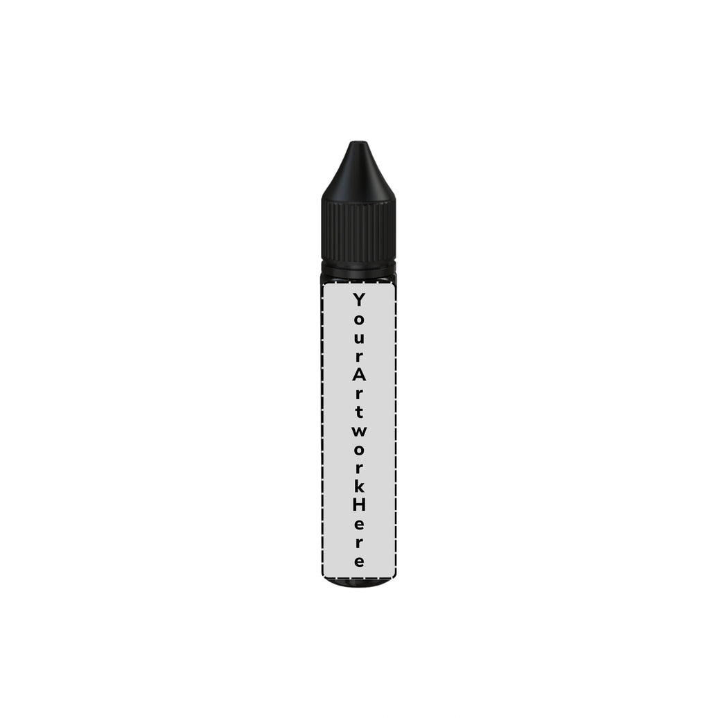 30ml unicorn bottle translucent black