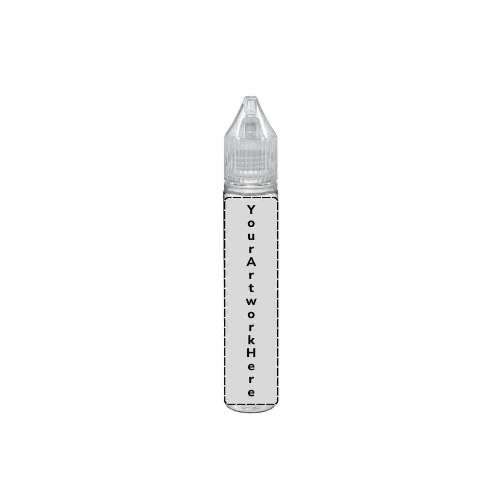 30ml unicorn bottle clear clear cap