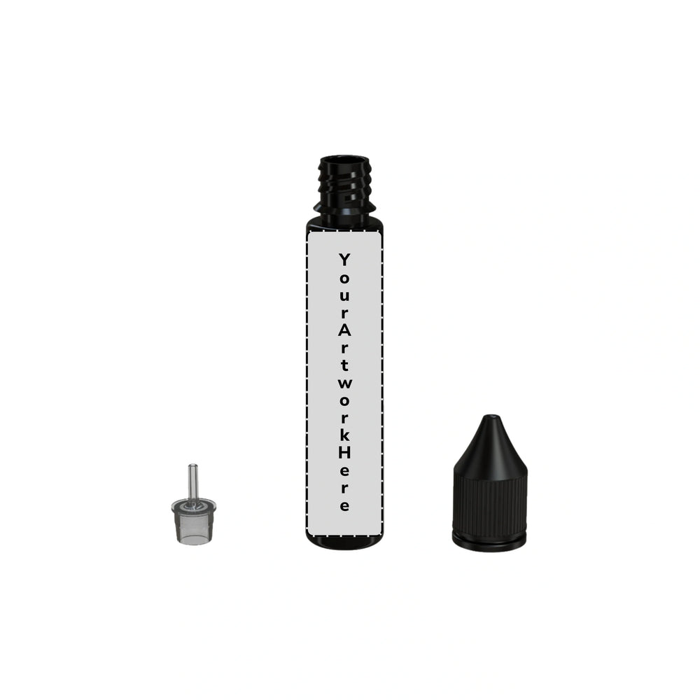 30ml v3 unicorn bottle opaque black