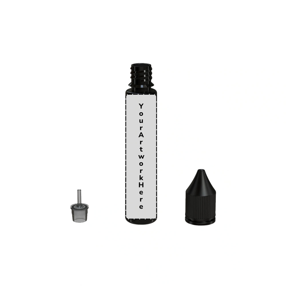 30ml v3 unicorn bottle translucent black