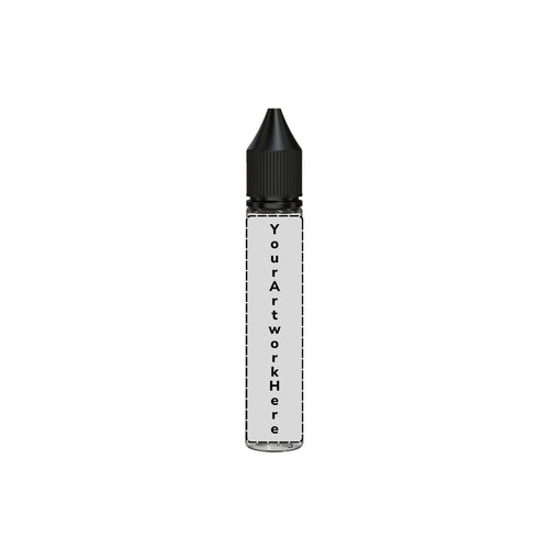 30ml v3 unicorn bottle clear black cap