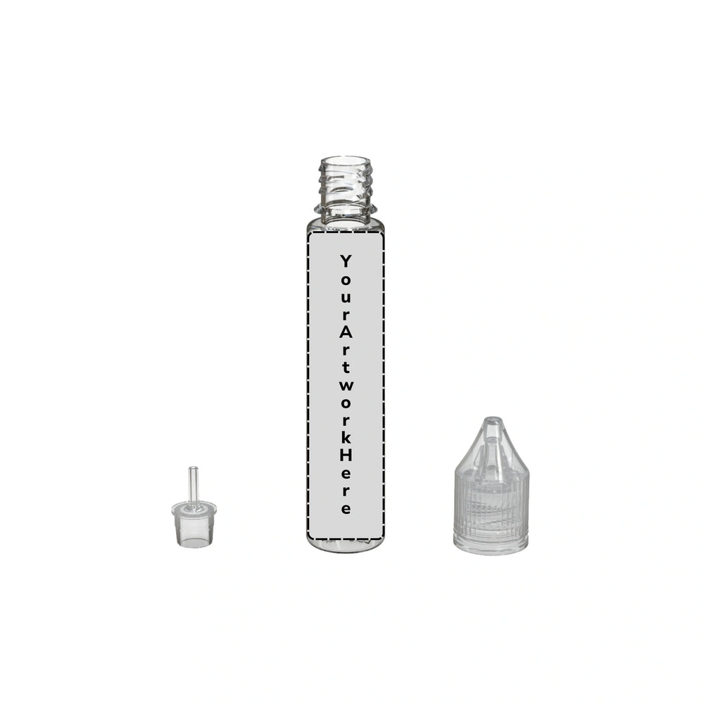30ml v3 unicorn bottle clear clear cap