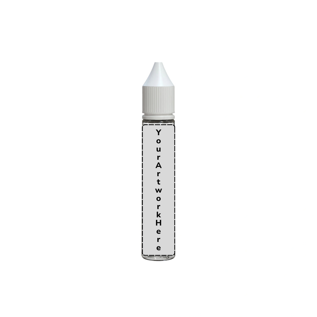 30ml v3 unicorn bottle clear white cap