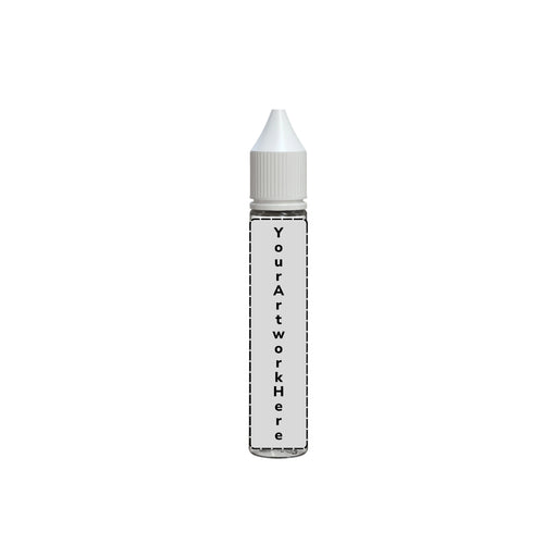 30ml v3 unicorn bottle clear white cap