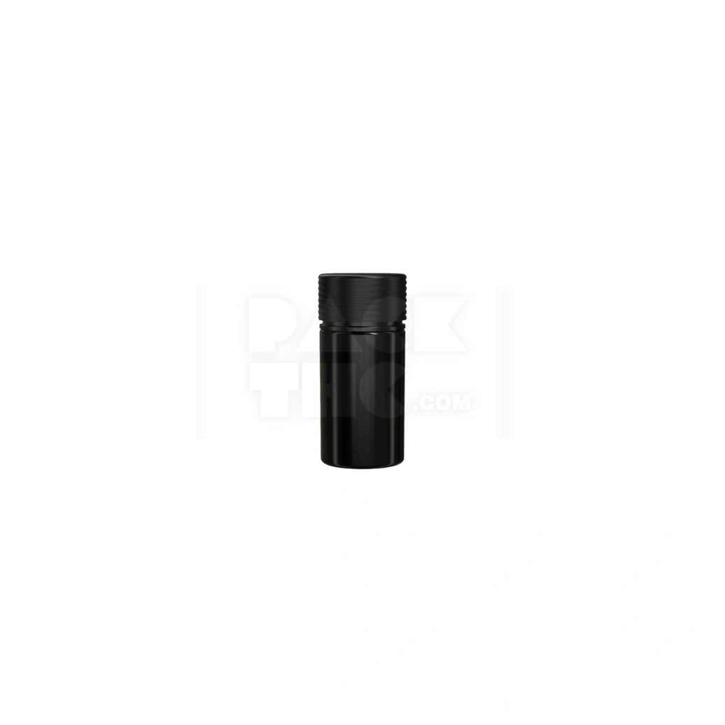 30ml closure black opaque count 30cc mini spiral thick wall
