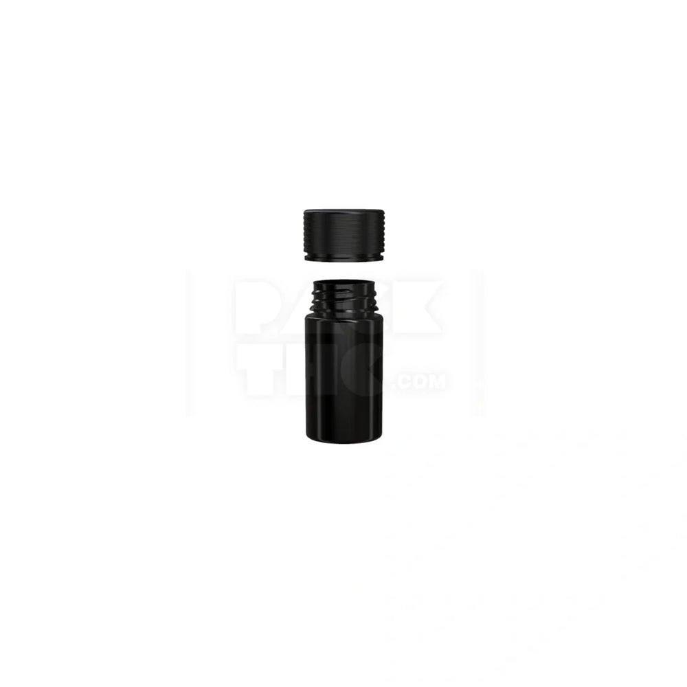 30ml closure black opaque count 30cc mini spiral thick wall