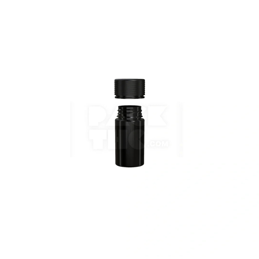 image 30ml closure black opaque count 30cc mini spiral thick wall