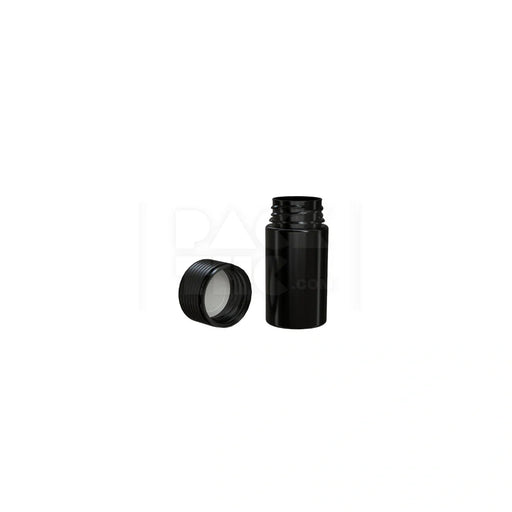 30ml closure black opaque count 30cc mini spiral thick wall